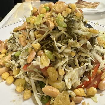 Mingala Restaurant - A1. Burmese Tea Leaf Salad - Burmese Near Me - Newark, California Mingala Restaurant - A1. Burmese Tea Leaf Salad - Burmese Near Me - Newark, California