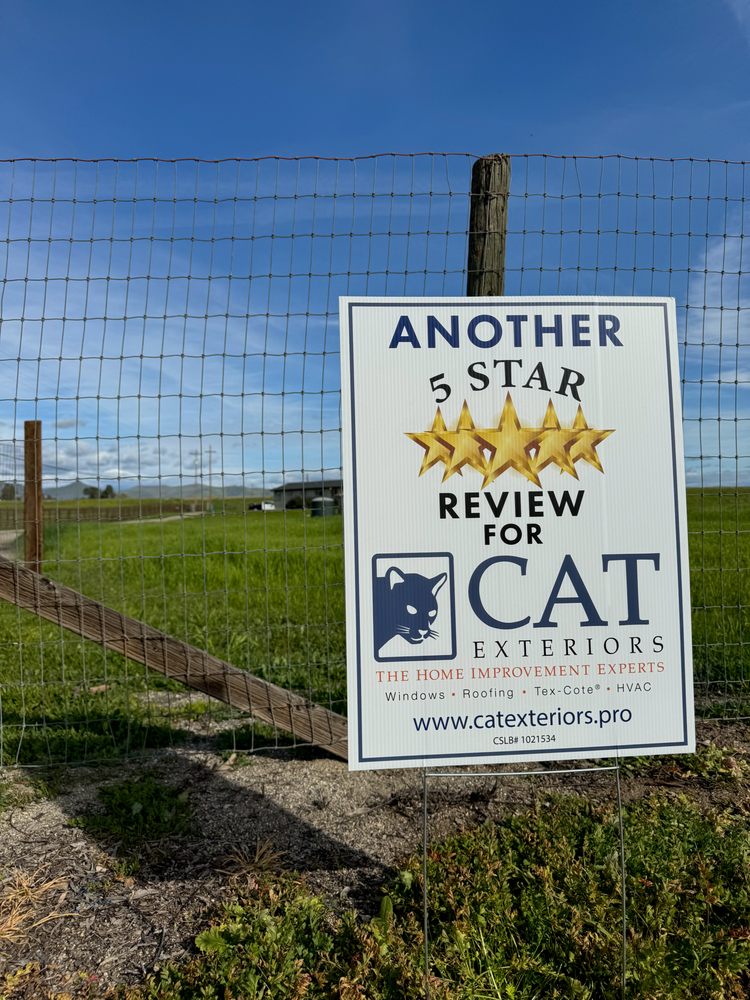 Slide of CAT Exteriors