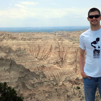 Badlands National Park - Me in front of a gorgeous landscape. - Parks Near Me - Interior, South Dakota Badlands National Park - Me in front of a gorgeous landscape. - Parks Near Me - Interior, South Dakota