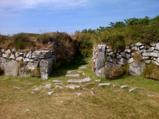 Chysauster Ancient Village by null
