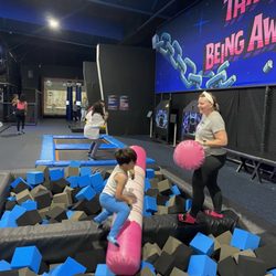 Ninja Kidz Action Park - Hammond - Mom versus son battle