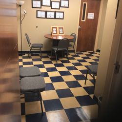 Blue Cliff College - Gulfport - Where clients wait before going in for massages. $35 fir 60 min massages open to the public.