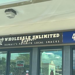 Exterior outside entrance of Wholesale Unlimited Express - Outside front - Aiea, Hawaii Exterior outside entrance of Wholesale Unlimited Express - Outside front - Aiea, Hawaii