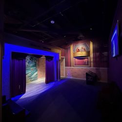 The theater with sound and light effects. Let the kids put on their own impromptu show!