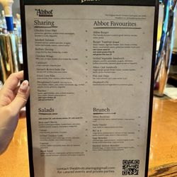 The Abbot Pub - Menu
