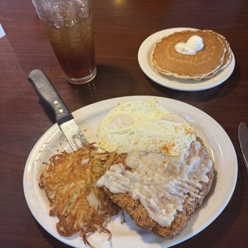 Village Inn - 1/2 lb. Chicken-Fried Steak & Eggs* - New American Near Me - Largo, Florida Village Inn - 1/2 lb. Chicken-Fried Steak & Eggs* - New American Near Me - Largo, Florida