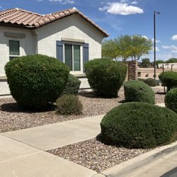 Copper Valley Landscaping - Gilbert front yard.