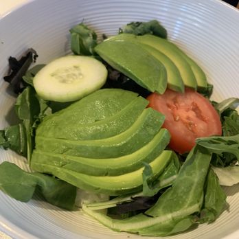 Nizi Sushi - Avocado salad - very good! (Dressing on side in a huge bottle, so nice!) - Japanese Near Me - East Rutherford, New Jersey