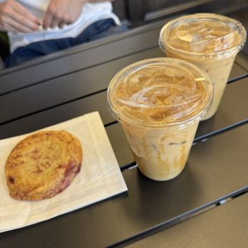 Mi Flor Mayor Coffee & Co - Strawberry jam cookie, el churro and hermosa oscuridad latte - Coffee & Tea Near Me - Fontana, California Mi Flor Mayor Coffee & Co - Strawberry jam cookie, el churro and hermosa oscuridad latte - Coffee & Tea Near Me - Fontana, California