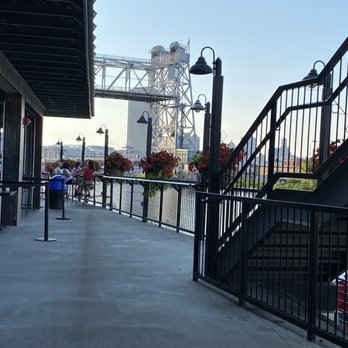 Buffalo River Works - Another outdoor bar area, view of downtown from our table. - Venues & Event Spaces Near Me - Buffalo, New York Buffalo River Works - Another outdoor bar area, view of downtown from our table. - Venues & Event Spaces Near Me - Buffalo, New York