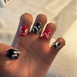 Top Nails & Spa - This is what they did. I didn't ask for this!!!
