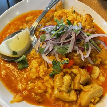 Barranco - Paella with chicken - Peruvian Near Me - Lafayette, California