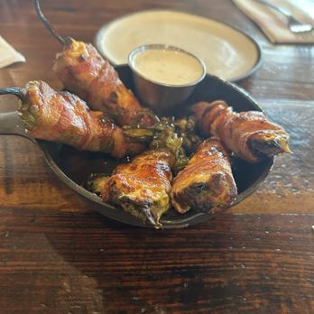 Freds Texas Cafe - Pimento cheese poppers with bacon! - Bars Near Me - Crowley, Texas