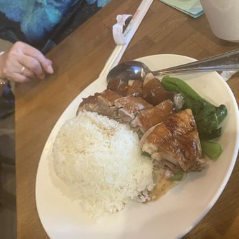 Hao Cafe - Combine soy sauce chicken and bbq roasted duck with rice - Barbeque Near Me - Duarte, California Hao Cafe - Combine soy sauce chicken and bbq roasted duck with rice - Barbeque Near Me - Duarte, California