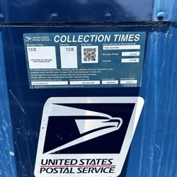 US Post Office - Collection times