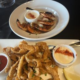 Cajun shrimp and calamari