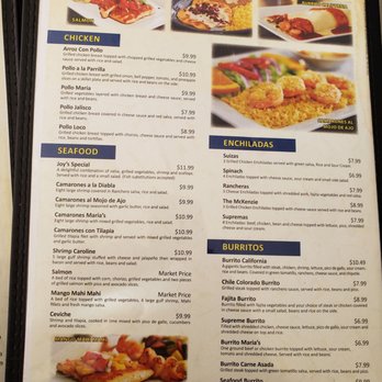 Marias Mexican Restaurant - Maria's menu pics by Gayford and Mike - Mexican Near Me - McKenzie, Tennessee Marias Mexican Restaurant - Maria's menu pics by Gayford and Mike - Mexican Near Me - McKenzie, Tennessee