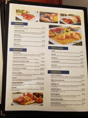 Menu photo 3 Marias Mexican Restaurant McKenzie, TN Menu photo 3 Marias Mexican Restaurant McKenzie, TN
