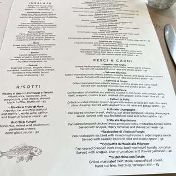 Strada In The Grove - Dinner menu (May 2023) - zoom in for details and prices. EXTENSIVE DINNER MENU - HOUSEMADE PASTA - Authentic, amazing! - Italian Near Me - Miami, Florida