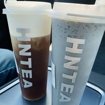 HNTEA Organic Tea House - Tustin - Cheese Cap Cold Brew Organic Coffee Jasmine Green Tea Latte (black sesame) - Tea Rooms Near Me - Tustin, California HNTEA Organic Tea House - Tustin - Cheese Cap Cold Brew Organic Coffee Jasmine Green Tea Latte (black sesame) - Tea Rooms Near Me - Tustin, California