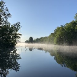 Murphy Flowage Campground - Murphy Flowage / lake in the morning