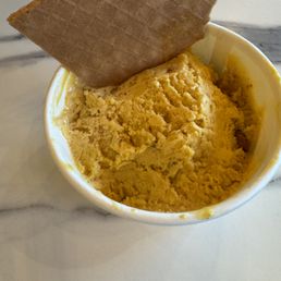 Pumpkin Pecan Crumble ice cream Pumpkin Pecan Crumble ice cream