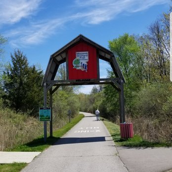 Macomb Orchard Trail - A beginning and an end... this trail continues right onto the Clinton River Trail - Active Life Near Me Macomb Orchard Trail - A beginning and an end... this trail continues right onto the Clinton River Trail - Active Life Near Me