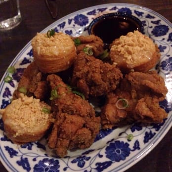 R&D Restaurant - Cronuts and fried chicken - nice twist on the more traditional chicken and waffles - Asian Fusion Near Me - Toronto, Ontario