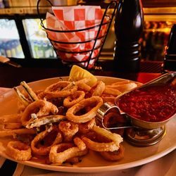 Café Prima Pasta - Calamaretti Fritti (happy hour menu)
