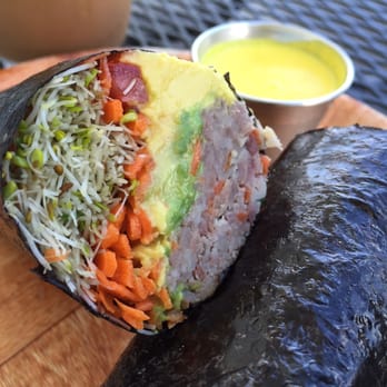 Sweet Cane Cafe - Up close aloha wrap! Mmmm - Sandwiches Near Me - Hilo, Hawaii Sweet Cane Cafe - Up close aloha wrap! Mmmm - Sandwiches Near Me - Hilo, Hawaii