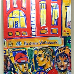 Berliner Volksbank - Kunst in der Filiale in der Müller Straße 151 im Wedding