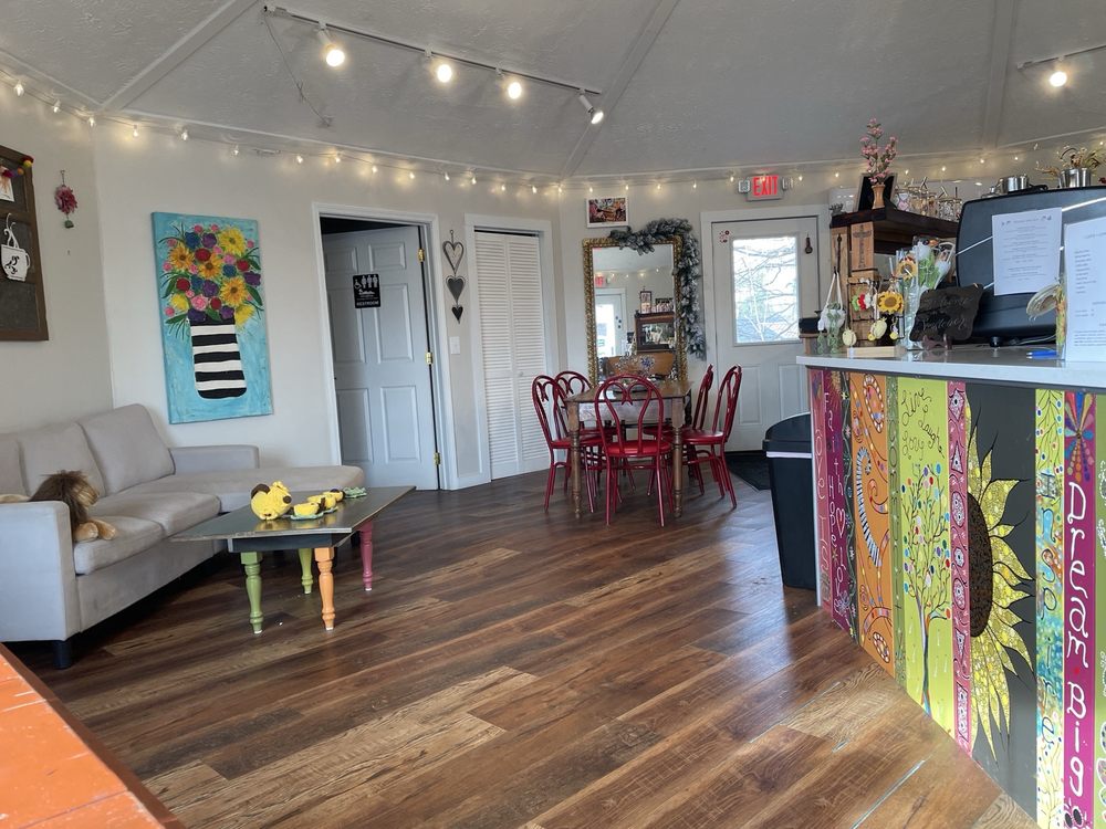 The Sunflower Coffee and Treats Logo