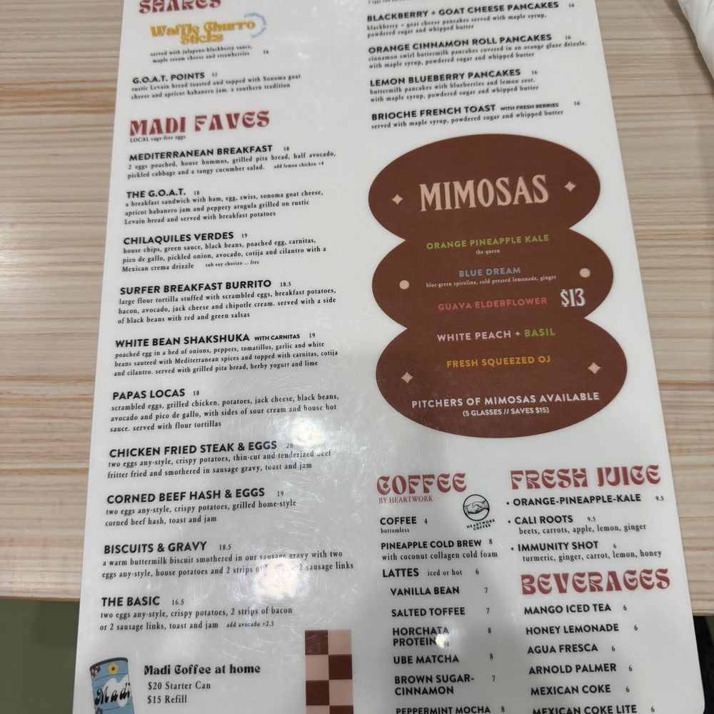 Menu Menu