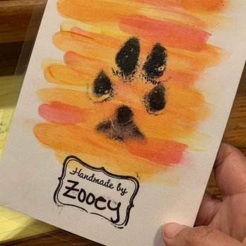 The Dog Pawlour - Cute keepsake from Paw Print Day - Pet Sitting Near Me - Fort Collins, Colorado