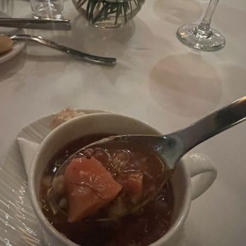 Gertrude's - Red crab soup - New American Near Me - Baltimore, Maryland