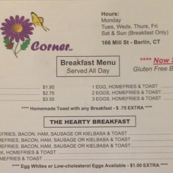 Josie's Corner - Breakfast & Brunch Near Me - Berlin, Connecticut Josie's Corner - Breakfast & Brunch Near Me - Berlin, Connecticut