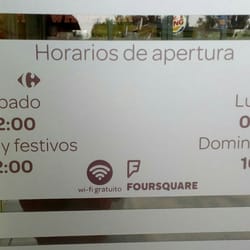 Carrefour - Horario