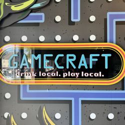 GameCraft Arcade - The sign and logo