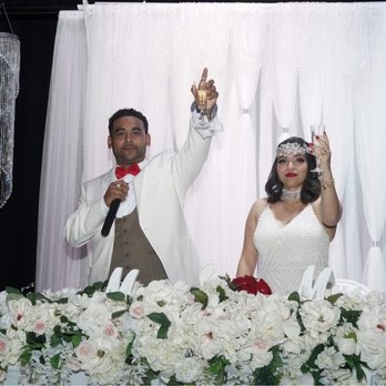 Royal Wedding Chapel - Our personal table on the stage - Wedding Chapels Near Me - Las Vegas, Nevada