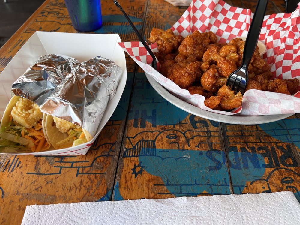 Food from Lily’s Snack Bar