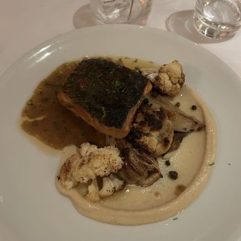 Fig & Olive - Atlantic Salmon "Meuniere" - French Near Me - Houston, Texas Fig & Olive - Atlantic Salmon "Meuniere" - French Near Me - Houston, Texas