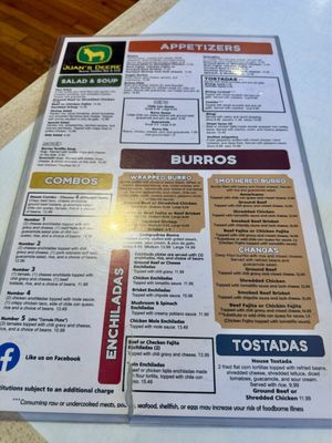 Menu photo 5 Burros Tex Mex Bar and Grill Round Rock, TX Menu photo 5 Burros Tex Mex Bar and Grill Round Rock, TX