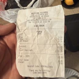 Receipt Receipt