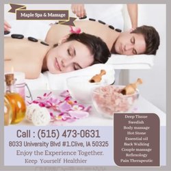 Maple Spa & Massage - What better way to give that gift than share that gift in our inviting Couples Massage Rooms...