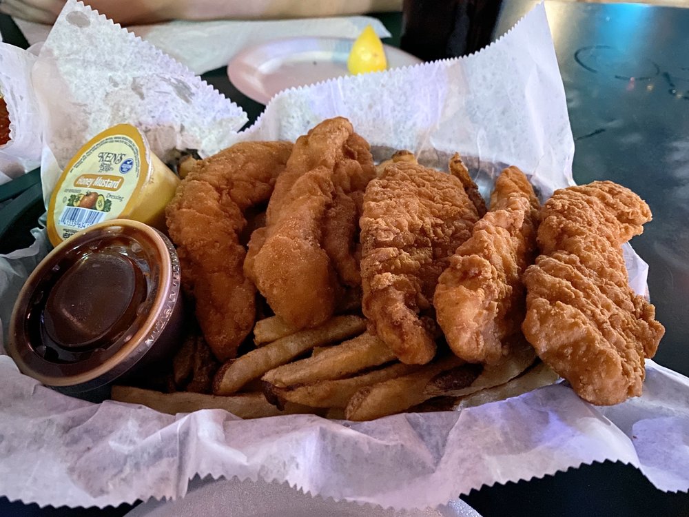 Order Breaded Chicken Fingers & Fries food online from Hammocks Grill store, Miami on bringmethat.com