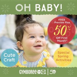 Gymboree Play & Music, Southlake - Baby Week May 3-9: Bring 0-14 mos babies for a FREE preview class and promo membership!