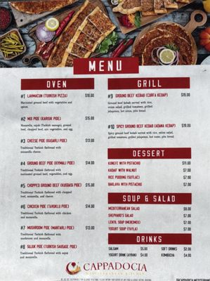 Menu photo 2 Cappadocia Mediterranean Kitchen Portland, OR Menu photo 2 Cappadocia Mediterranean Kitchen Portland, OR