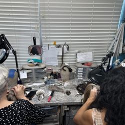 Riviera Hair Replacement - We do extensive inhouse customization including sizing, adding hair, coloring and of course cut and styling
