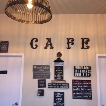 Corner Cafe - Lots of sign art. - Cafes Near Me - Annapolis, Maryland