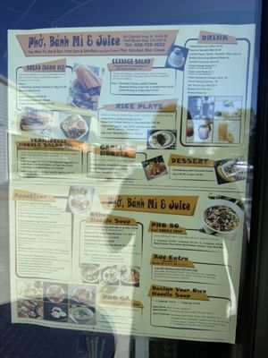 Menu photo 1 Pho Banh Mi and Juice Half Moon Bay, CA Menu photo 1 Pho Banh Mi and Juice Half Moon Bay, CA
